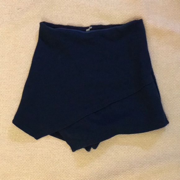 Pants - Navy Blue Tulip Skort Pants - Navy Blue Tulip Skort
